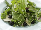 Watercress berry salad  /// Waterkers bessen salade