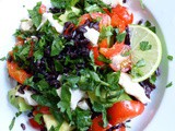 Black rice Mexican style Recipe