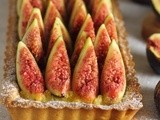 Crostata di fichi freschi con crema al limone