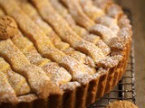 Crostata di ricotta e amaretti