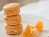 Mandarin macaroon / Macaron à la mandarine