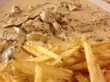 Chicken And Mushroom In a Creamy Tarragon Sauce