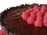 Ultimate Chocolate Raspberry Tart w/ FoodAtick