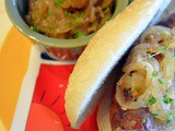 Bratwurst with Onion Relish