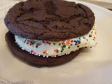 Cake Mix Ice Cream Sandwiches