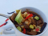 Pozole: Mexican Pork & Hominy Stew - Pressure Cook