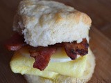 Quick Bacon and Egg Biscuit