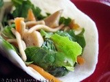 Sesame Ginger Salad Wraps