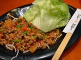 Sriracha Pineapple Pork Lettuce Wraps