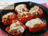 Italian Quinoa and Sausage Stuffed Peppers