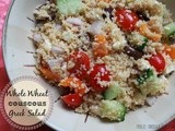 Whole Wheat Couscous Greek Salad