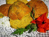 Poppy seed and Turmenic Hamburger Buns