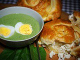 Spinach Soup and Feta Börek