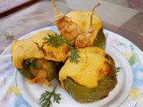 Air Fried Stuffed Bell Pepper(Capsicum)