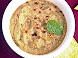 Easy no Tahini Mint Hummus