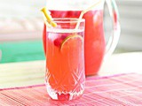 Homemade Raspberry Lemonade