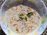 Lauki ki Kheer (bottle gourd pudding)