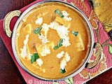 Shahi Paneer- Cottage Cheese in Creamy Gravy