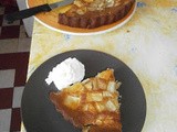 Apple-rhubarb upside down cake