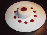 Blanc manger (custard with coconut milk)