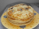 Blueberry pancakes