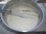 Crème pâtissière (thick pastry cream)