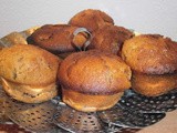 Muffins with figs, vanilla and honey