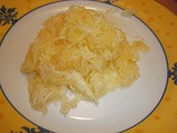 Spaghetti squash with parmesan