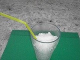 Thyme-lemon slush