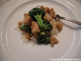 Chicken and Broccoli Stir Fry