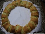 Chicken Crescent Wreath