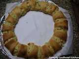 Chicken Crescent Wreath