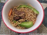 Mongolian Beef and Noodles