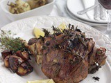 Slow Cooked Leg of Lamb With Rosemary & Garlic