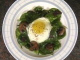 A Slightly Wilted, Very Tasty, Surprisingly Filling, Spinach Salad