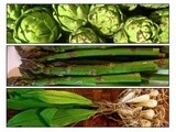 Fettuccine with Artichokes, Asparagus, and Ramps