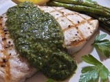 Grilled Swordfish with Salsa Verde