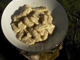 Homemade Gnocchi in Gorgonzola Sauce