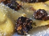 Ramps Ravioli with Morel Mushrooms