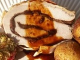 Roast Loin of Pork with Fig Preserves