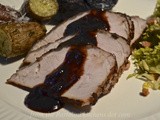 This Pork Tenderloin is Plum Tasty