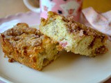 Rhubarb Coffee Cake