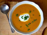 Roasted Carrot Soup #SundaySupper