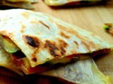 Avocado and Bacon Quesadilla