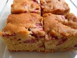 Bake Along #21 - Fresh Strawberry Cake with White Chocolate Chips