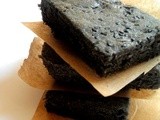 Black Sesame Brownies