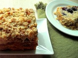 Blueberry Streusel Coffee Cake