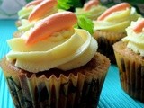 Carrot Cupcakes With Cream Cheese Frosting