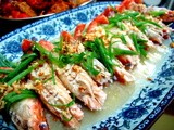 Chinese Style Steamed Prawns