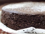 Dark Chocolate Almond Cake